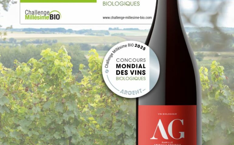 Médaille d'argent 2025 Challenge millésime bio